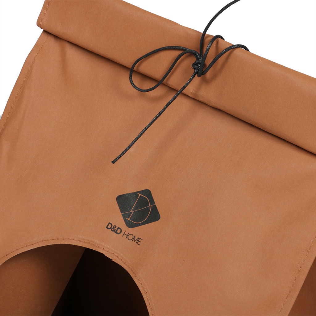 Cabane en sac - look papier brun