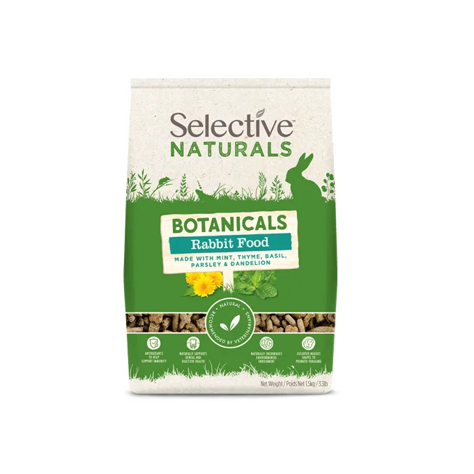 Granulés Selective Naturals Botanicals lapin